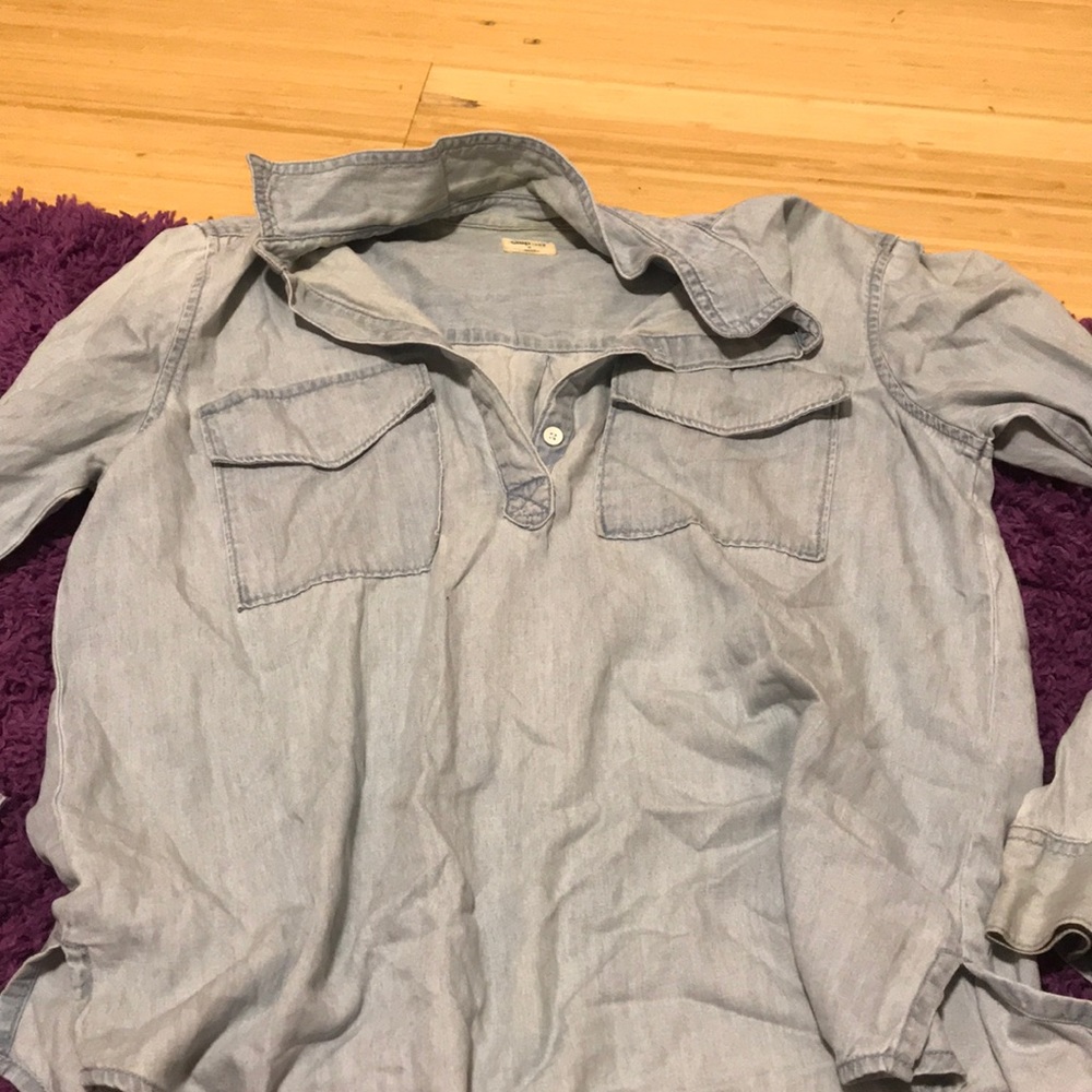 Gap jean shirt